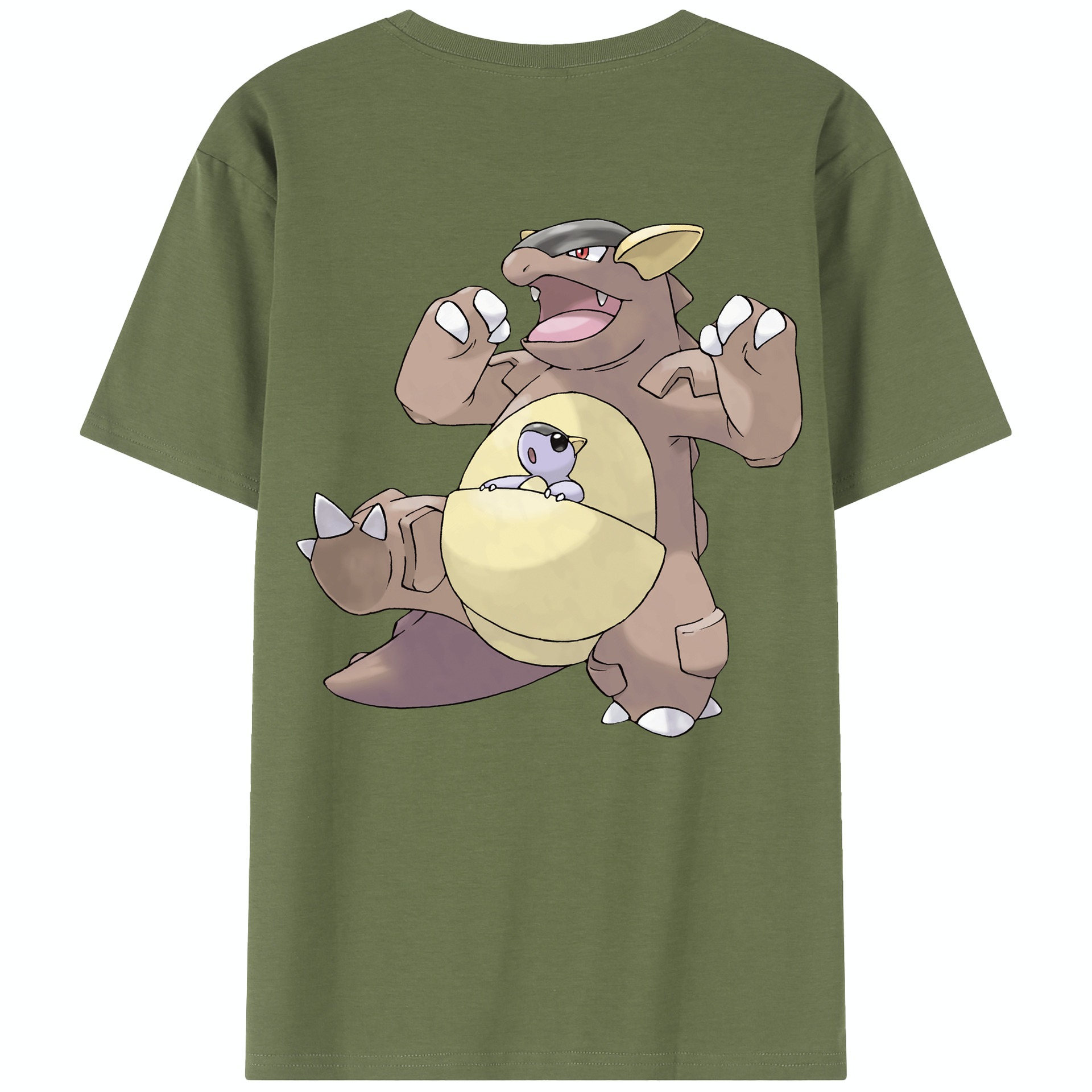 （画像用） ポケットモンスター Pokémon 綿100％半袖Tシャツ（背面プリント）